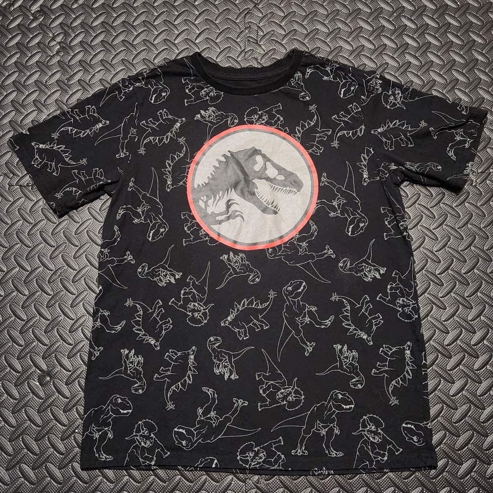 Jurassic World Black Dinosaur Graphic Tee